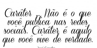 A sutil diferença entre a reputação e o caráter