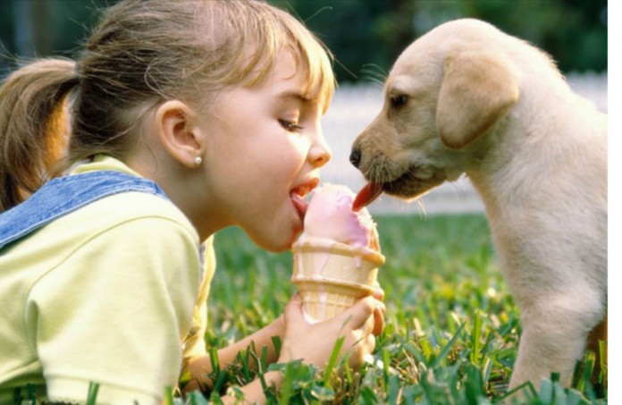 Benefícios para crianças que crescem com animais de estimação