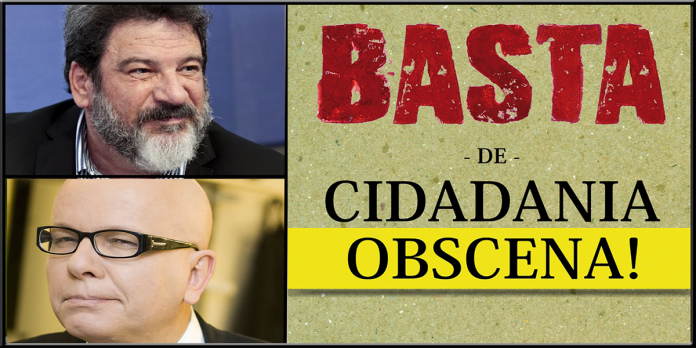 “Basta de cidadania obscena!” com Mario Sergio Cortella e Marcelo Tas