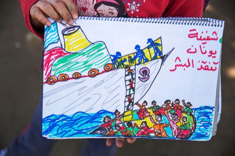 revistapazes.com - Menina síria de 8 anos comove mundo: veja seus desenhos sobre as angústias dos refugiados