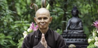 “Somente o amor pode nos salvar do aquecimento global”, Thich Nhat Hanh