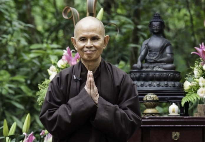 “Somente o amor pode nos salvar do aquecimento global”, Thich Nhat Hanh