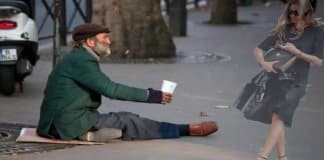 “A empresária e o mendigo” – uma história que mostra que o mundo dá muitas voltas