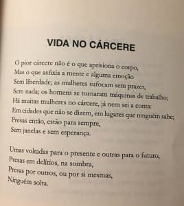 revistapazes.com - "Mulheres poéticas": conheça a poesia escrita por mulheres no cárcere