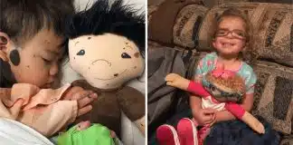 Ela fez bonecas com as mesmas características e singularidades que as crianças. Ajude a comemorar suas diferenças!