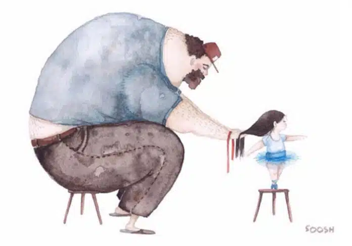 É preciso ser um homem bom para ser um bom pai