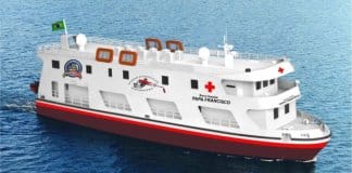 Barco Hospital Papa Francisco vai ajudar 700.000 ribeirinhos na Amazônia