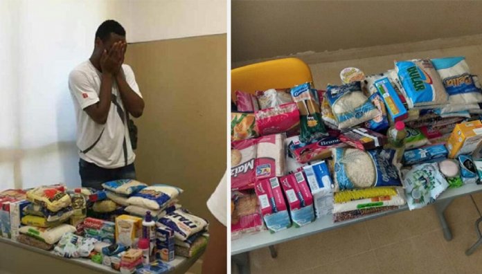 Estudantes de uma escola pública de Salvador  se unem para doar alimentos a colega que estava sem comida