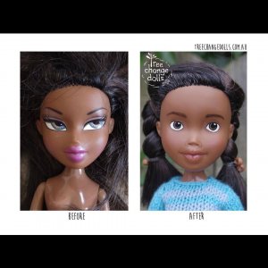 revistapazes.com - Artista retira maquiagem de bonecas e transforma-as em “crianças reais”