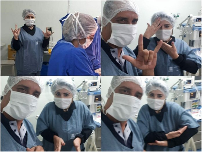 Intérprete de Libras traduz parto para pais surdos e emociona equipe médica em Marília; vídeo