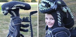 Essa mãe fez, de crochet, fantasias de corpo inteiro para os seus filhos e viralizou na internet
