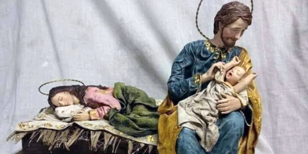 “Deixemos a mãe descansar”: conheça o presépio que comoveu o coração do Papa