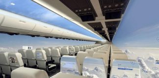 Aviões sem janelas: o transporte aéreo que lhe permitirá ter uma vista panorâmica do céu