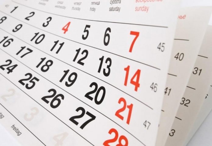 Veja o calendário de feriados nacionais e de pontos facultativos em 2020