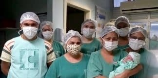 Ele ficou 23 dias internado e hoje o bebê cuja mãe morreu vítima de Covid-19 recebe alta no Pará