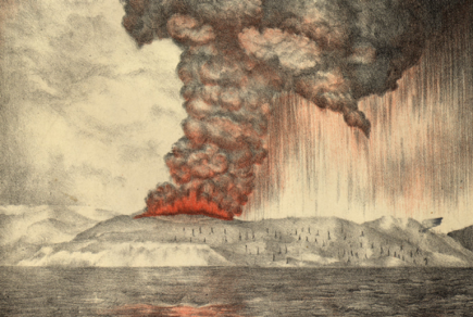 revistapazes.com - Temido vulcão Krakatoa entra em erupção na Indonésia