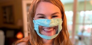 Estudante cria máscaras com transparência para ajudar surdos na leitura labial