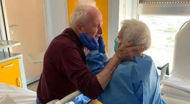giorgio-e-rosa-italia-covid-15042020122742673 Casal italiano se abraça após curar-se da covid-19: 52 anos de união