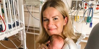 Grávida que deu à luz em coma por covid-19, acorda e abraça filha pela primeira vez