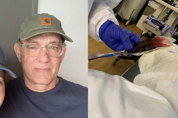 Tom Hanks e sua esposa doaram seu plasma para ajudar no combate à covid-19