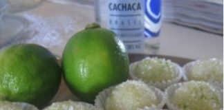 Você não vai resistir a esse brigadeiro de caipirinha feito com cachaça e suco de limão