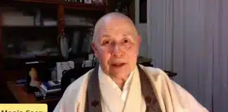 “O Caminho para o despertar”: “Não se afaste, não se encolha. Não se faça pequeno. Ocupe o seu lugar, a sua posição.” Monja Coen