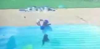 (Vídeo) Menino de 3 anos salva coleguinha de afogamento no Rio e viraliza nas redes sociais