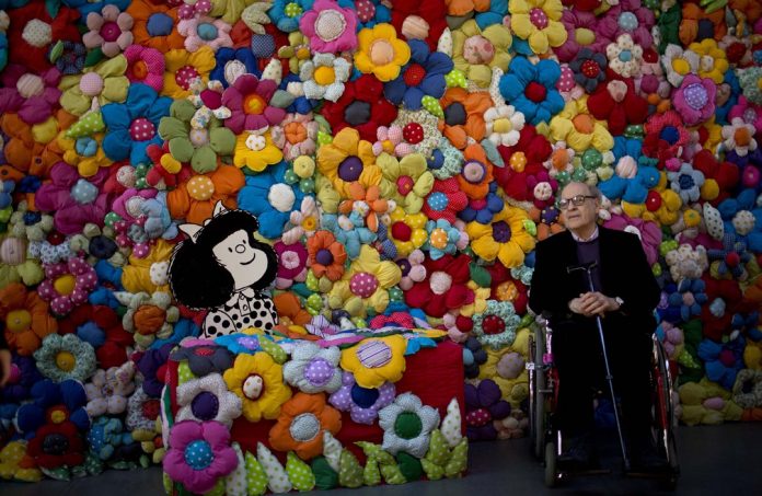 Quino, cartunista argentino criador de Mafalda, falece aos 88 anos