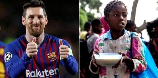 Messi  fornece café da manhã a 15 mil crianças em Moçambique