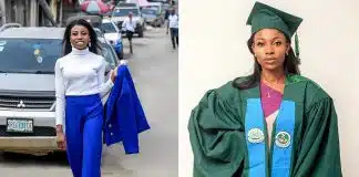 Esta jovem nigeriana precisou dormir em prédios baldios enquanto estudava: e se formou com honra