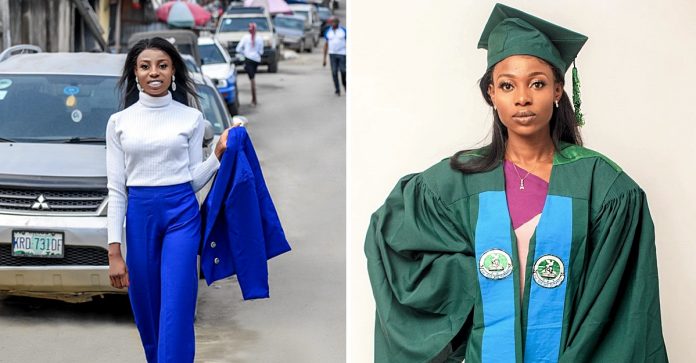 Esta jovem nigeriana precisou dormir em prédios baldios enquanto estudava: e se formou com honra