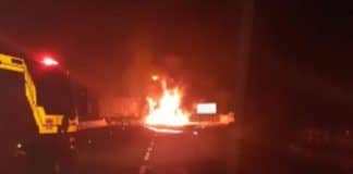 Quadrilha sitia o centro de Criciúma e a população vive uma madrugada de tiroteios, explosões e incêndios