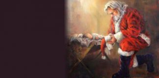 A comovente oração do Papai Noel ao Menino Jesus