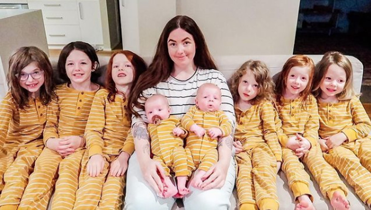revistapazes.com - Mãe australiana de 8 filhos revela rotina noturna no YouTube: 'Começa as 16'