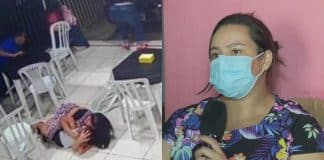 Grávida que usou seu corpo para proteger filho de tiro é internada em UTI com Covid-19