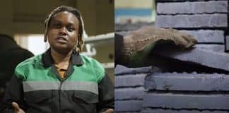 Queniana consegue transformar plástico em tijolos eficazes