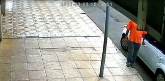 #Vídeo# Homem com covid é preso por passar saliva em maçanetas de carros