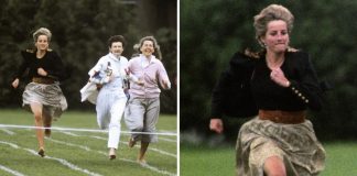 Vídeo clássico de Diana competindo contra outras mães em um evento escolar viraliza… Ela correu descalça