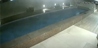 Vídeo registra desabamento de piscina em prédio de luxo. É surpreendente!