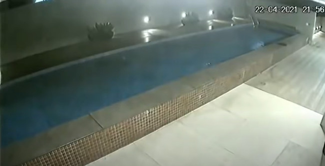 Vídeo registra desabamento de piscina em prédio de luxo. É surpreendente!
