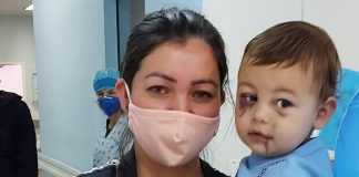 Bebê ferido em ataque a creche de SC ganhou alta médica no Dia das Mães