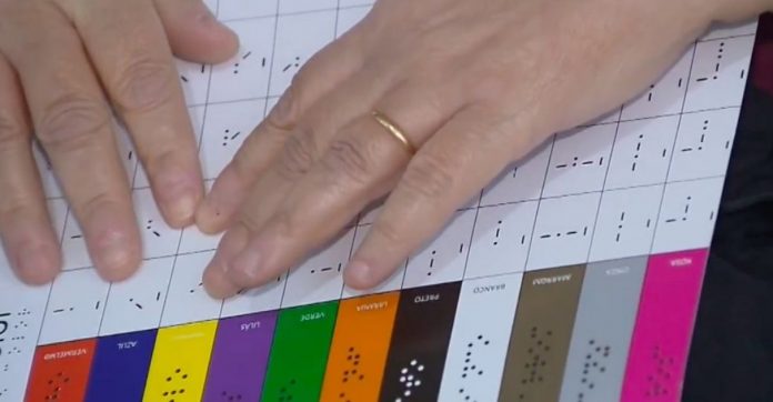 Pesquisadora do Paraná desenvolve linguagem para cegos que facilita identificação de cores