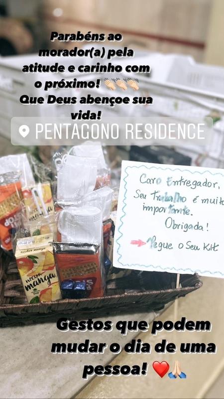 revistapazes.com - Moradores de condomínio fazem 'kit solidário' para motoboy gente-boa de Santos (SP)