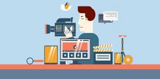 Campanha publicitária de marketing de vídeo após a pandemia