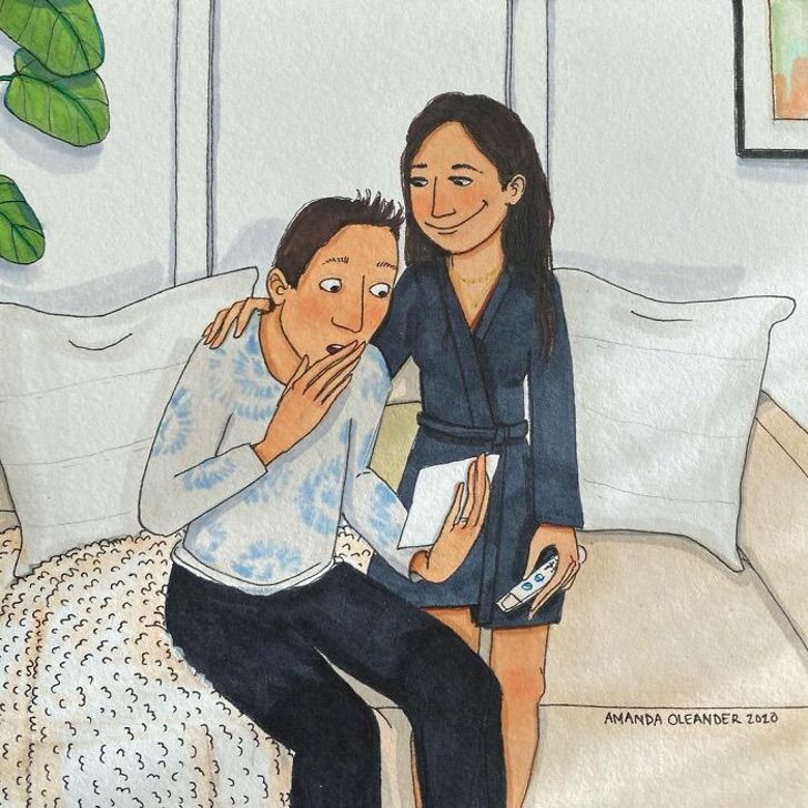 revistapazes.com - 20 ilustrações honestas que mostram como é a jornada da gravidez e da maternidade