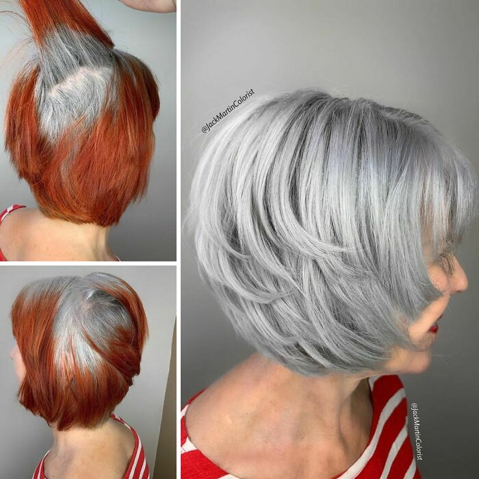 revistapazes.com - Cabeleireiro incentiva mulheres a usarem seus cabelos grisalhos com orgulho: "Divas"