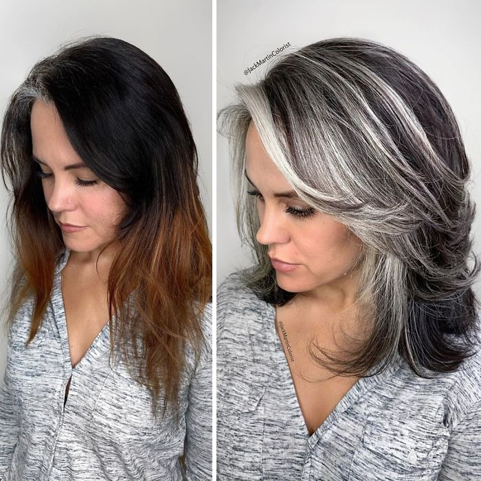 revistapazes.com - Cabeleireiro incentiva mulheres a usarem seus cabelos grisalhos com orgulho: "Divas"