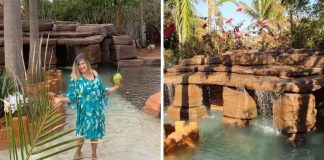 Professora aposentada que vive em cidade sem mar constrói sua própria praia em sítio