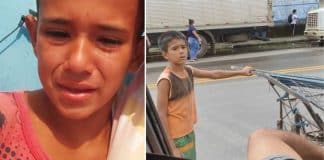 Menino que junta ferro velho para ajudar no sustento de casa recebe apoio de internautas com vaquinha