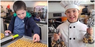 Menino com síndrome de Down cria negócio bem-sucedido que vende biscoitos para cães